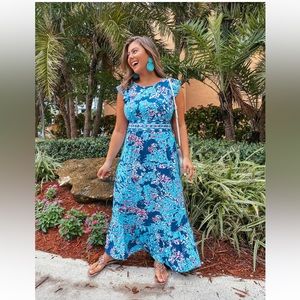 Lilly Pulitzer Women's Mylea Maxi Dress XL NWOT